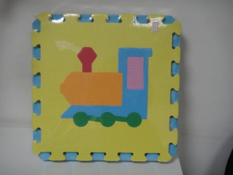 儿童游戏动物巧拼地垫－EVA无毒泡绵安全游戏垫-交通工具地垫