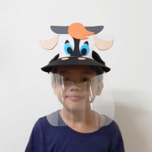 儿童动物帽防疫安全防溅防喷面罩